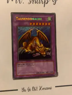 THOUSAND DRAGON - MRD-G149 GERMAN Yu-Gi-Oh! CARD SECRET RARE HOLO KONAMI - Image 3