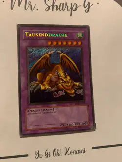 THOUSAND DRAGON - MRD-G149 GERMAN Yu-Gi-Oh! CARD SECRET RARE HOLO KONAMI - Image 5