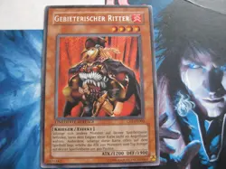 Yu-Gi-Oh! Commanding Knight CT1-EN003 Secret Rare Limited Edition EX-NM - Image 1