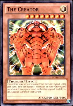 The Creator - Unlimited Common YuGiOh TCG Card # LCYW-EN257 - Image 1