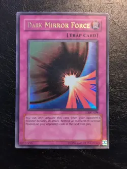 Yu-Gi-Oh! ULTRA RARE HOLO CARD DARK MIRROR FORCE IOC-054 LP/MP - Image 1