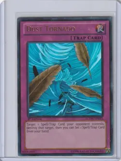 Yugioh LCYW-EN095 Dust Tornado – Ultra Rare 1st Edition - Image 1