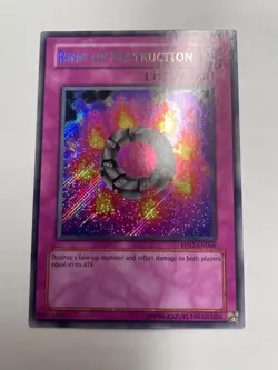 Yu-Gi-Oh! Secret Rare Ring of Destruction RP02-EN066 - Image 1