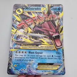 Pokemon M Gyarados EX XY Breakpoint Ultra Rare Holo Card 27/122 - Image 7
