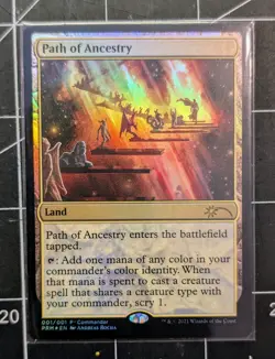 Path of Ancestry -Foil Near Mint English MTG Promos: Magicfest Cards - Image 1
