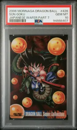 Psa10 No.434 Son Goku Shinryu Morinaga Dragon Ball Wafer Card Appraisal Product - Image 1