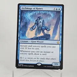 Archmage of Runes #30 | Near Mint | Foundations FDN | Magic MTG - Image 1