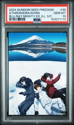 Psa10 No.30 Local Visuals For All 47 Prefectures Illustration Card Mobile Suit G - Image 1