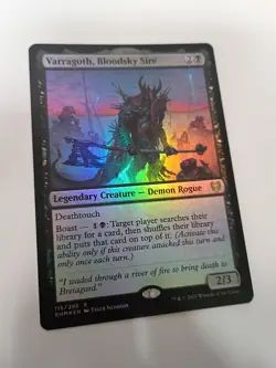 MTG / Varragoth, Bloodsky Sire / KHM / #115 / FOIL / Rare / NM - Image 1