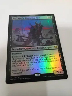MTG / Varragoth, Bloodsky Sire / KHM / #115 / FOIL / Rare / NM - Image 2