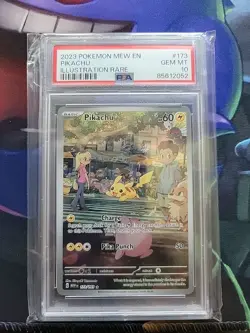 Pokémon Pikachu Illustration Card 173/165 2023 Scarlet & Violet 151 Series - Image 1