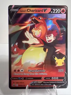Lance's Charizard V SWSH133 SWSH: Sword & Shield Promo AUTHENTIC Pokemon Card - Image 1