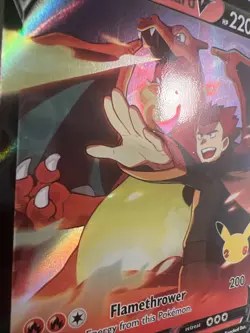 Lance's Charizard V SWSH133 SWSH: Sword & Shield Promo AUTHENTIC Pokemon Card - Image 4