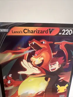 Lance's Charizard V SWSH133 SWSH: Sword & Shield Promo AUTHENTIC Pokemon Card - Image 7
