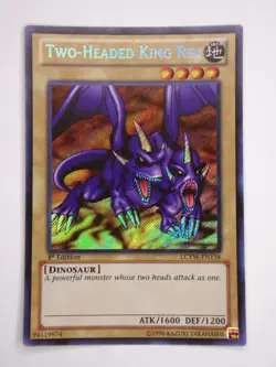 Two-Headed King Rex / LCYW-EN158 / Secret Rare / NM-LP / Yugioh Card - Image 1