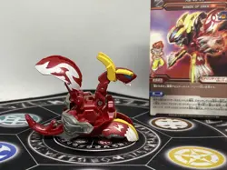 Bakugan BakuTech Pyrus Gren Dragaon Dragonoid & Ability Card Japan Import Rare - Image 2