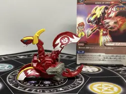 Bakugan BakuTech Pyrus Gren Dragaon Dragonoid & Ability Card Japan Import Rare - Image 4