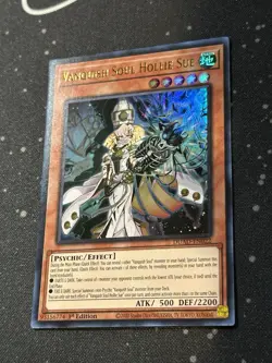 yugioh Vanquish Soul Hollie Sue ultra rare 1st edition DUAD-EN022 - Image 2