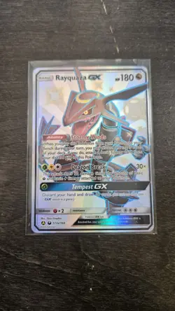 Rayquaza GX - 177a/168 - Pokemon Sun & Moon Promo Alternate Art Rare Card NM - Image 1