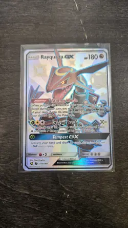 Rayquaza GX - 177a/168 - Pokemon Sun & Moon Promo Alternate Art Rare Card NM - Image 3