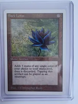 Black Lotus Proxy White Border Ungraded Card - Image 3