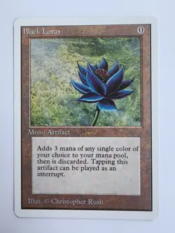 Black Lotus Proxy White Border Ungraded Card - Image 5
