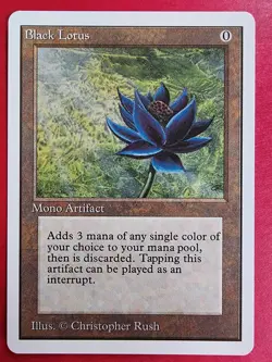 Black Lotus Proxy White Border Ungraded Card - Image 7