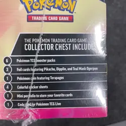 POKEMON TCG: Collectors Chest: Booster Packs, Foil Cards, Coin & More - Image 6