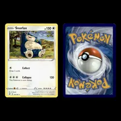 12x Snorlax Lot Munchlax 141.0 Sword Shield Rebel Clash Pokemon Cards Collection - Image 3