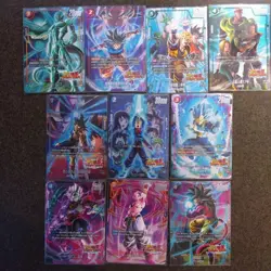 Dragon Ball Fusion World New Adventure Dokkan Battle Full Complete 10 Card Set - Image 3