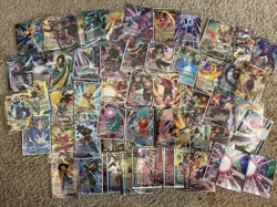 Dragon Ball Super Foil Cards Huge Lot All EX and PR Foils - Image 1