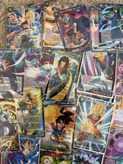 Dragon Ball Super Foil Cards Huge Lot All EX and PR Foils - Image 10