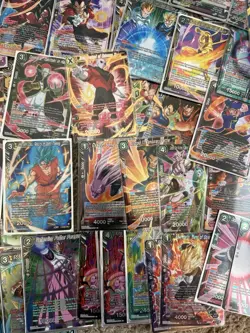 Dragon Ball Super Foil Cards Huge Lot All EX and PR Foils - Image 13