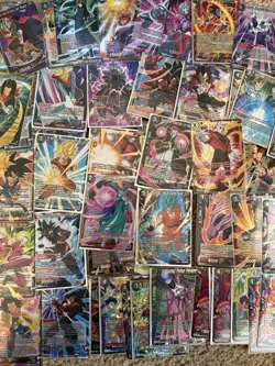 Dragon Ball Super Foil Cards Huge Lot All EX and PR Foils - Image 4