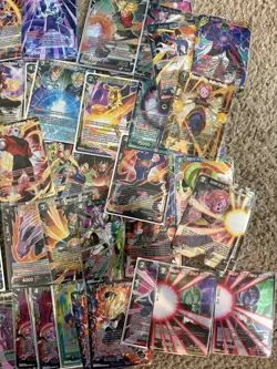 Dragon Ball Super Foil Cards Huge Lot All EX and PR Foils - Image 6