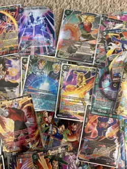 Dragon Ball Super Foil Cards Huge Lot All EX and PR Foils - Image 7