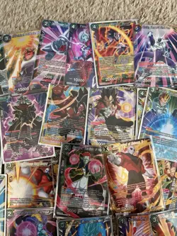 Dragon Ball Super Foil Cards Huge Lot All EX and PR Foils - Image 8