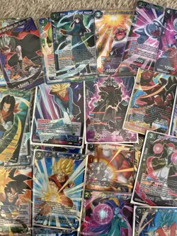 Dragon Ball Super Foil Cards Huge Lot All EX and PR Foils - Image 9