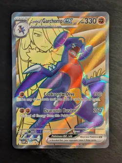 Cynthia's Garchomp EX SVP 204 - Black Star Promo Holofoil - Pokemon TCG Card NM - Image 2