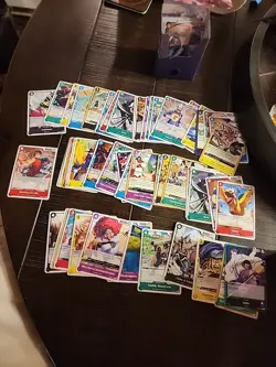 One Piece TCG English 53 Card Lot + Deck Box - Image 10