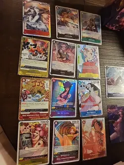 One Piece TCG English 53 Card Lot + Deck Box - Image 6
