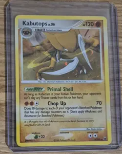 Pokemon Card  Kabutops 6/100 Diamond Pearl Majestic Dawn Holo Rare - Image 3