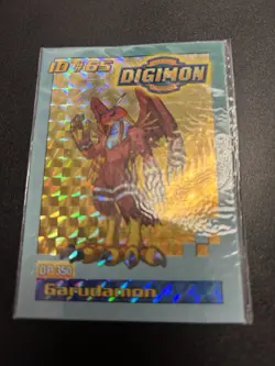 GarudamonBandai 1999 Digimon Trading Card ID #65 Exclusive Holo DP 380 (SEALED) - Image 4