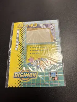 Angemon Bandai 1999 Digimon Trading Card ID #43 Exclusive Holo DP 380 (SEALED) - Image 2