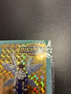 Angemon Bandai 1999 Digimon Trading Card ID #43 Exclusive Holo DP 380 (SEALED) - Image 3
