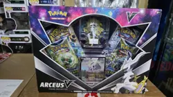 Arceus V Figure Collection Box Cosmic Eclipse Pokemon Card TG Brand New & Sealed - Image 1