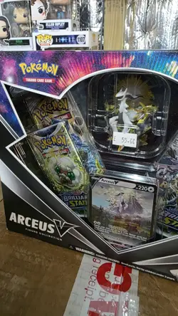 Arceus V Figure Collection Box Cosmic Eclipse Pokemon Card TG Brand New & Sealed - Image 3