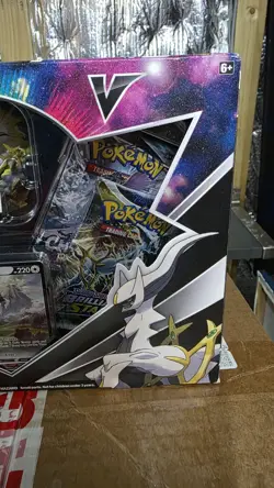 Arceus V Figure Collection Box Cosmic Eclipse Pokemon Card TG Brand New & Sealed - Image 4