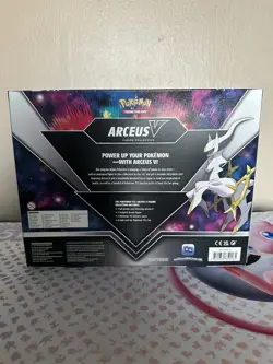 Arceus V Figure Collection Box Cosmic Eclipse Pokemon Card TG Brand New & Sealed - Image 2