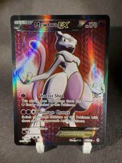 Mewtwo EX XY Breakthrough 158/162 Full Art NM Ultra Rare Pokémon Card - Image 3
